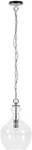 Meyer&cross Verona 1-LIGHT Brushed Nickel Pendant With Clear Glass Shade. Fixed Price $51.99.