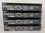 Lot Of 4 Commercial Electric Bar Grid Light Kit Cct And Lumen Led. Fixed Price $69.99.