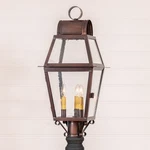 Irvins Tinware Independence Outdoor Post Light - 3. Fixed Price $611.95.