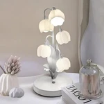 Elegant Bell Orchid Table Lamp Eye Protection Vintage Home Decor G4 Led Light Us. Fixed Price $57.39.