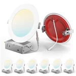 Amico 6 Pack Inch Fire Rated Led Recessed Light With Junction Box, 2 Hour F.... Fixed Price $132.49.