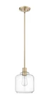 Modern Gold One Light Mini-pendant From The Asheville Collection. Fixed Price $121.90.