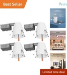 Sunco 4 Inch Recessed Can Lights Led Ic Rated Air Tight Steel Ceiling Lighting. Fixed Price $81.97.