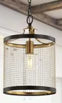 Jonathan JYL9530A Elena 10" Lantern Metal Led Pendant, Contemporary, Modern,. Fixed Price $48.00.