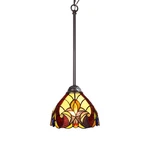 Chloe Lighting Adia Victorian Tiffany-syle Dark Bronze 1 Mini Pendant.... Fixed Price $82.44.