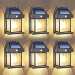 Solar Wall Lights Outdoor Dusk To Dawn Porch Pir Motion Sensor Garden Lamp. Fixed Price $6.99.