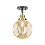 Innovations Lighting 447-1C-13-8 Beacon Semi-flush 8"W Black. Fixed Price $160.60.
