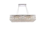 Elegant Lighting V2034D36/RC Maxime 16 18 Inch Chrome Dining Chandelier. Fixed Price $690.00.