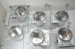 Lot Of 6 Juno IC23-LEDT24 Housing Recessed Downlight Insulated 120VAC. Fixed Price $24.00.