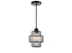 Luxwell Modern Crystal Chandelier, 6"X7" Classic Crafted Pendant Light, Glass &. Fixed Price $50.00.