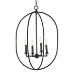 Maxim 21843 Martel Light 20"W Taper Candle Pendant - Black. Fixed Price $428.00.