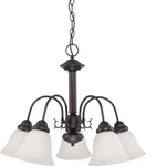 Nuvo Ballerina Light Led Mahogany Bronze Chandelier Orig $255. Fixed Price $86.39.