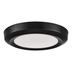 7.5 In. Disk Light Led Flush Mount With Night Feature And Extra Black Trim. Fixed Price $19.99.