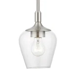 Livex Lighting 46721 Willow 6"W Mini Pendant - Nickel. Fixed Price $133.96.