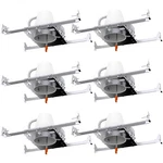 Sunco 6 Pack Inch Can Lights TP24 CONNECTOR120-277V, Air Tight Steel,ic Rated. Fixed Price $134.00.