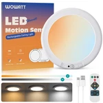 Wowatt Battery Operated Ceiling Light Rechargeable 1 Pack, 3CCT-ROUND. Fixed Price $34.74.