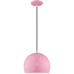 Livex Lighting 41181-79 Allison Mini Pendant Shiny Pink. Fixed Price $139.96.