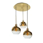 Artcraft Morning Mist Light Pendant, Gold/clear - SC13283GD. Fixed Price $561.00.