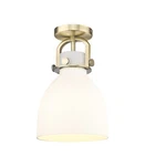 Innovations Lighting 410-1F-13-8 Newton Bell Flush White. Fixed Price $259.60.