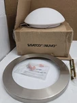 Satco Nuvo Lighting 62/1842 Button 18W Cct Selectable Led Flush Mount Read. Fixed Price $59.99.