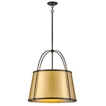 Hinkley Lighting Clarke Chandelier, Black 4895BK-LDB. Fixed Price $1249.00.