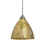 Besa Lighting Cord Pendant, Satin Nickel/gold 1XT-EVEGS-LED-SN. Fixed Price $445.50.