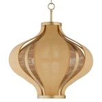 Quorum International 892-3 Monroe Light 24 Wide Pendant With Woven. Fixed Price $598.96.