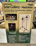 Brinkman Solar Gallery Metal Series Step Walkway Entryway Lights. Fixed Price $49.75.