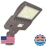 Nuoguan Led Parking Lot Light Slip Fitter Ul Listed 5000K Shoebox Pole. Fixed Price $182.86.