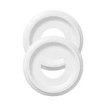 2 Pack White Molded Nylon Ceiling Medallion For Light Fixtures And Fa.... Fixed Price $25.16.