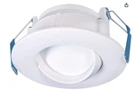 Halo Matte White 4" 768 Lumen Switchable Round Dimmable Led Canless Recessed. Fixed Price $20.78.