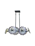 Island Fixture Pendant Dale Tiffany Impasto 6-LIGHT Dark Bronze Metal. Fixed Price $430.00.