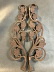 Antique Cast Iron Vine 16 Inch Ornate Garden Decor. Fixed Price $150.00.
