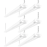 Hykolity Pack 4FT Linkable Led Shop Light For Garage, 6500LM, 60W Utili.... Fixed Price $97.18.