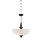 Nuvo Lighting Patton Pendant W/ Frosted Glass, Prairie Bronze 60-5138. Fixed Price $149.99.