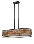 Quoizel MCLG337RC Laguna 3-LIGHT Kitchen Island Bronze Finish. Fixed Price $1099.99.