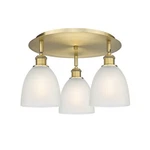 Innovations Lighting 516-3C-10-18 Castile Flush White. Fixed Price $396.00.