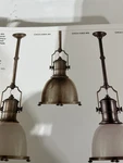 Visual Comfort CHC5133AN Antique Nickel 1-LIGHT 14" Pendant (no Shade). Fixed Price $400.00.