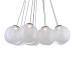 Modern Forms Cosmic Crystal Led 12LT PENDANT/3000K, Black PD-28812-BK. Fixed Price $4684.00.