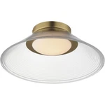 ET2 Contemporary Lighting E22082-144SBR Jensen Semi-flush Mount Satin Brass. Fixed Price $144.00.