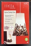 Track Rail Lighting Tiella Varese Pendant Pack 55497 Brown 800RALPP1VARKN. Fixed Price $39.95.
