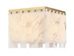 Z-lite 345F13 Viviana Light 14"W Flush Mount Square Ceiling Brass. Fixed Price $410.02.