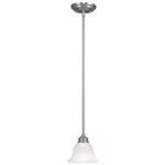 Livex Lighting Essex Mini Pendant Brushed Nickel. Fixed Price $84.99.
