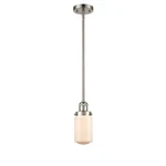 Innovations Dover Light Stem Mini Pendant, Bs Nickel/white 201S-SN-G311. Fixed Price $226.60.