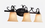 Portfolio Stone Hollow 3-LIGHT Bronze Transitional Vanity Bar # 0756819. Fixed Price $70.00.
