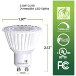20 Pack Dimmable GU10 Led Bulbs 3000K Soft White. Fixed Price $96.79.