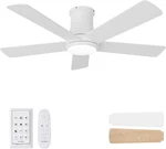 42" Low Profile Ceiling Fan With Light & Remote, 6 Speeds, Indoor/outdoor. Fixed Price $148.99.