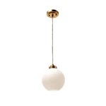 Aspen Creative 61153-11, Adjustable Indoor Pendant Light, Frosted & Opal Globe. Fixed Price $39.99.