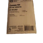 Commercial Electric 45 Sloped Ceiling Fan Brushed Nickel Canopy Kit Brand New. Fixed Price $17.00.