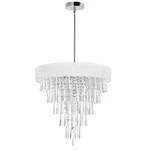 Cwi Lighting Franca 8 Drum Shade Metal Chandelier Chrome. Fixed Price $442.99.